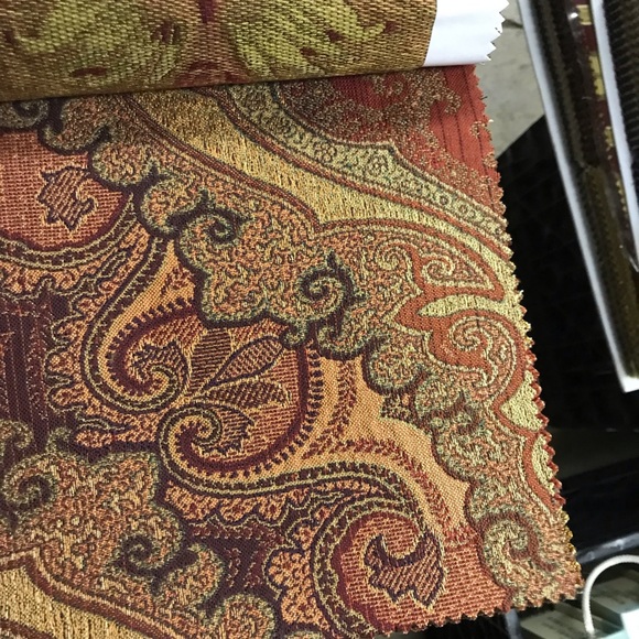 Robert Allen Upholstery Fabric Sample Book Color library “POMEGRANITE” 51 pieces - Picture 11 of 11